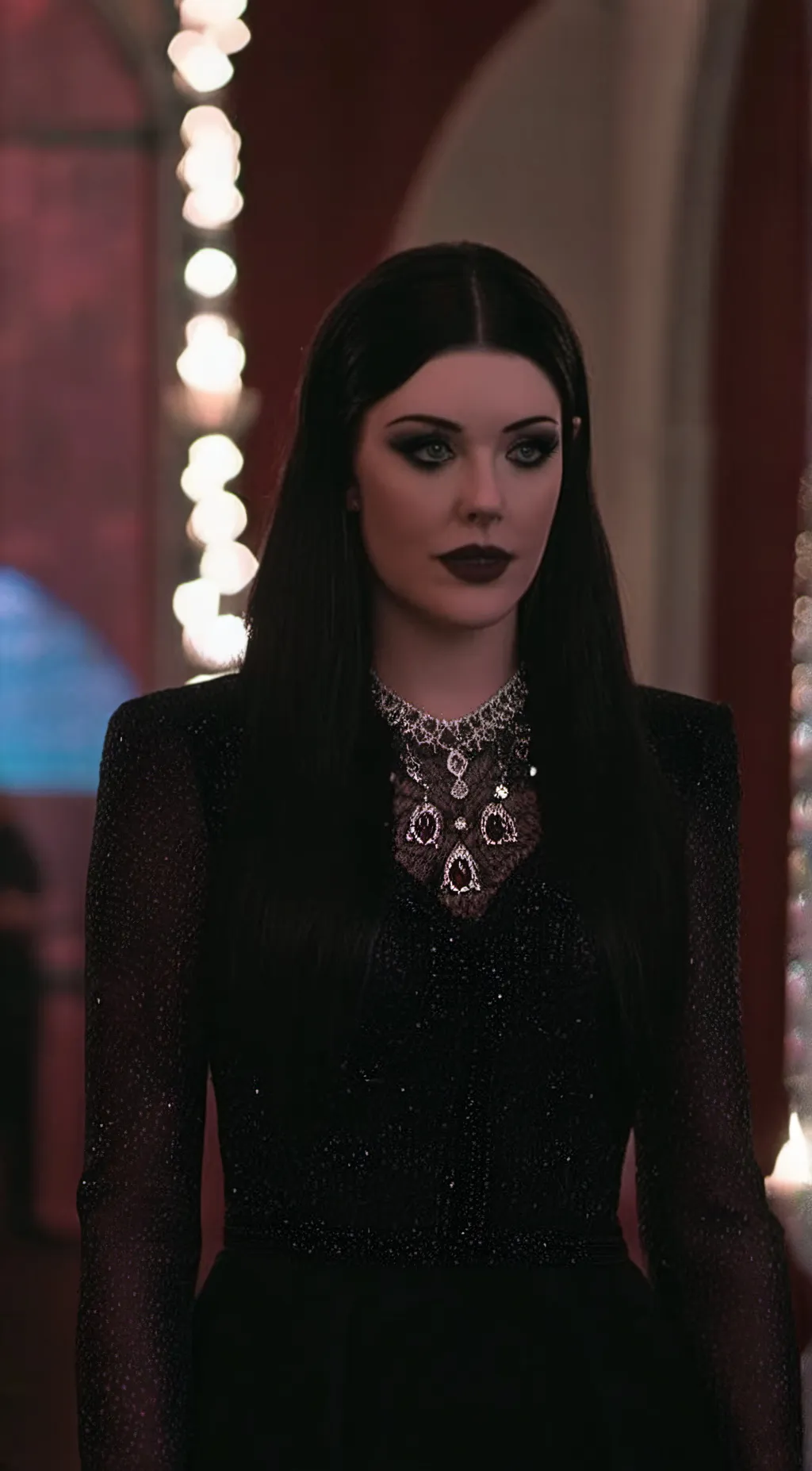 ai character: Kim Diamond  background