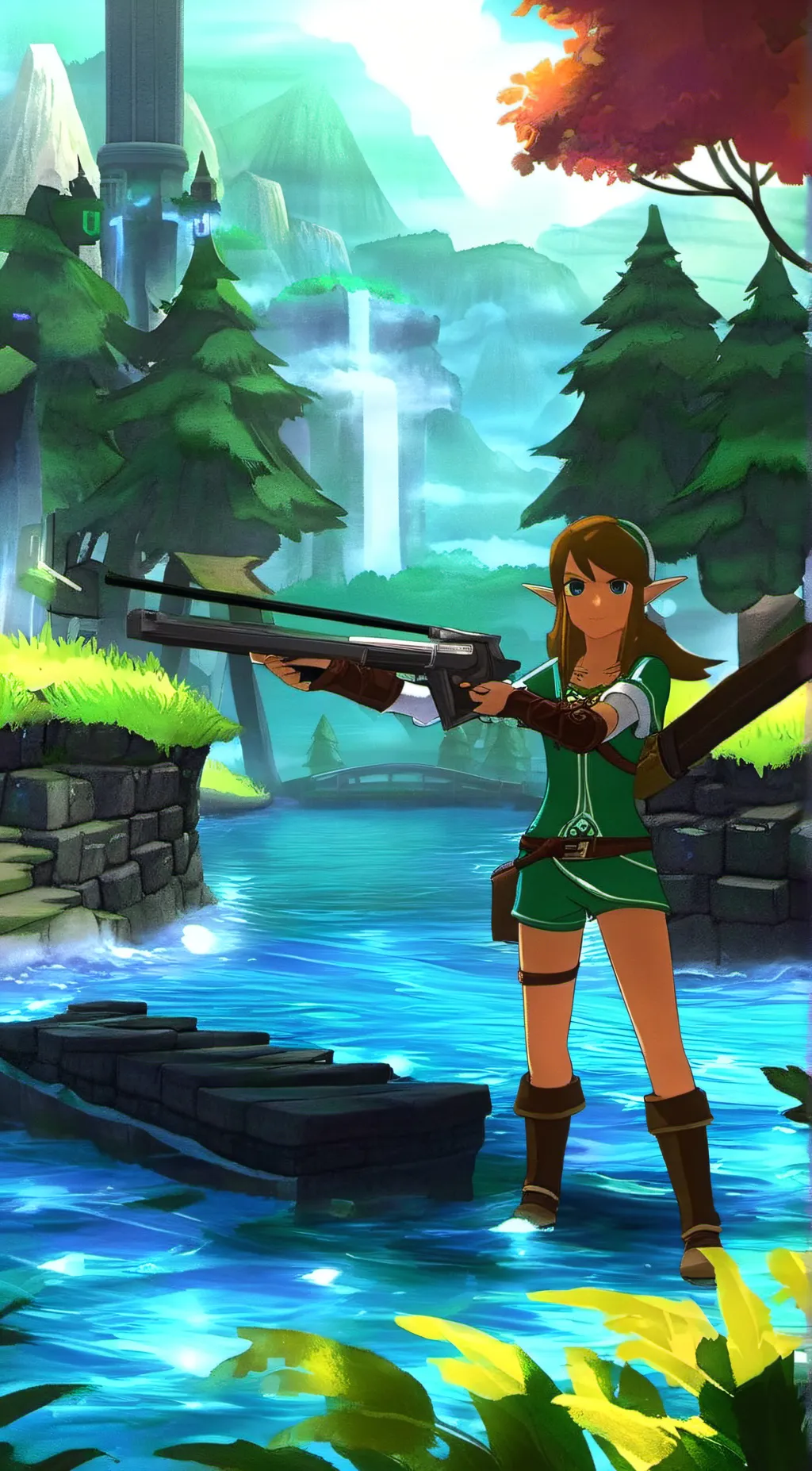 ai character: link  background