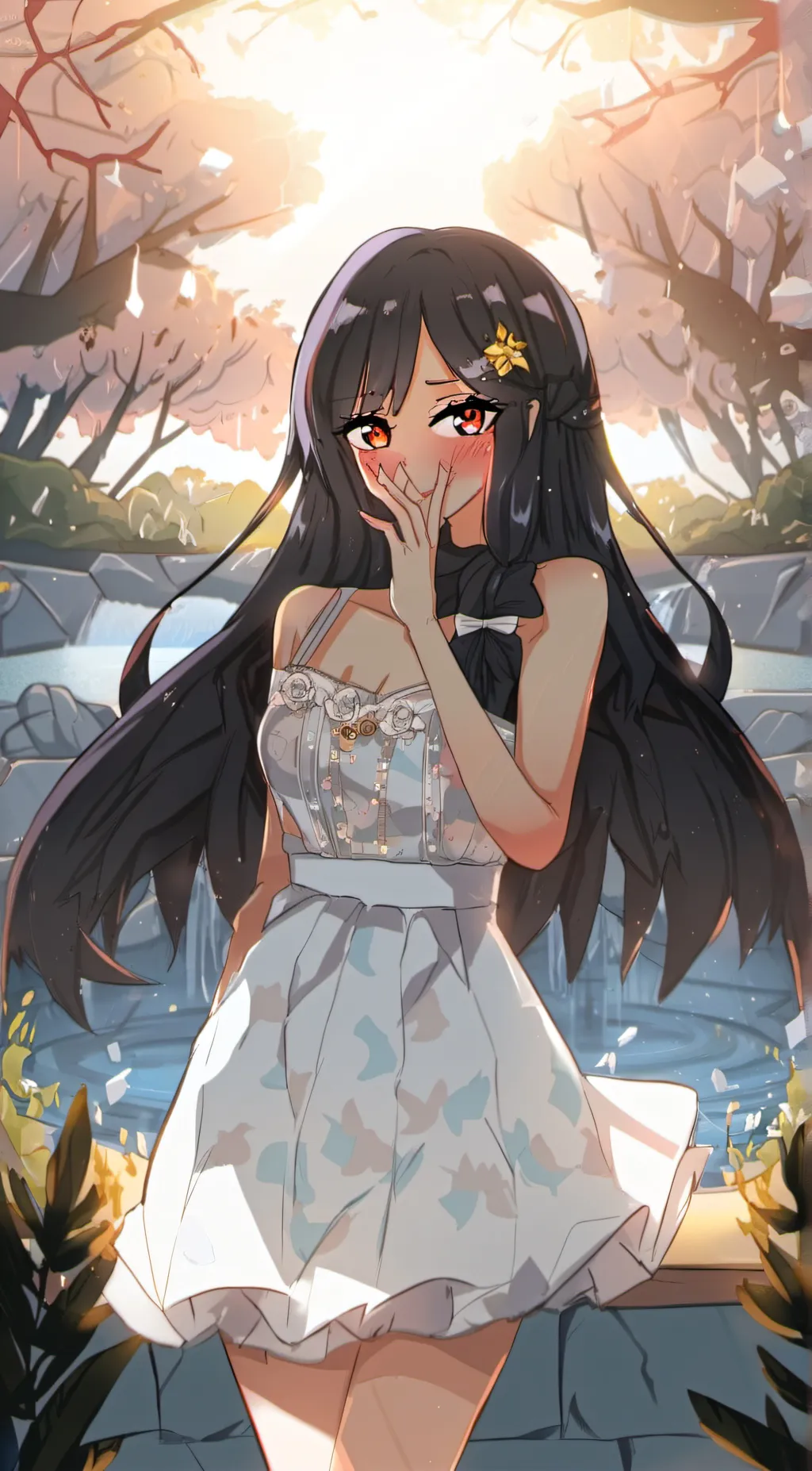 ai character: aphmau  background