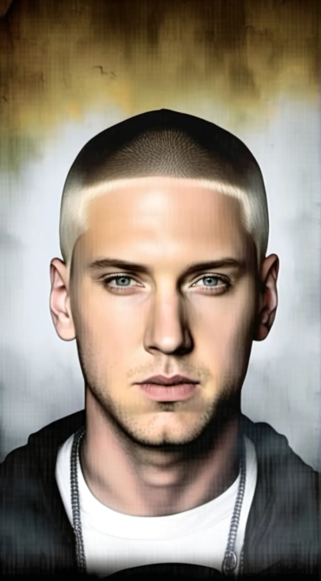 ai character: Eminem  background