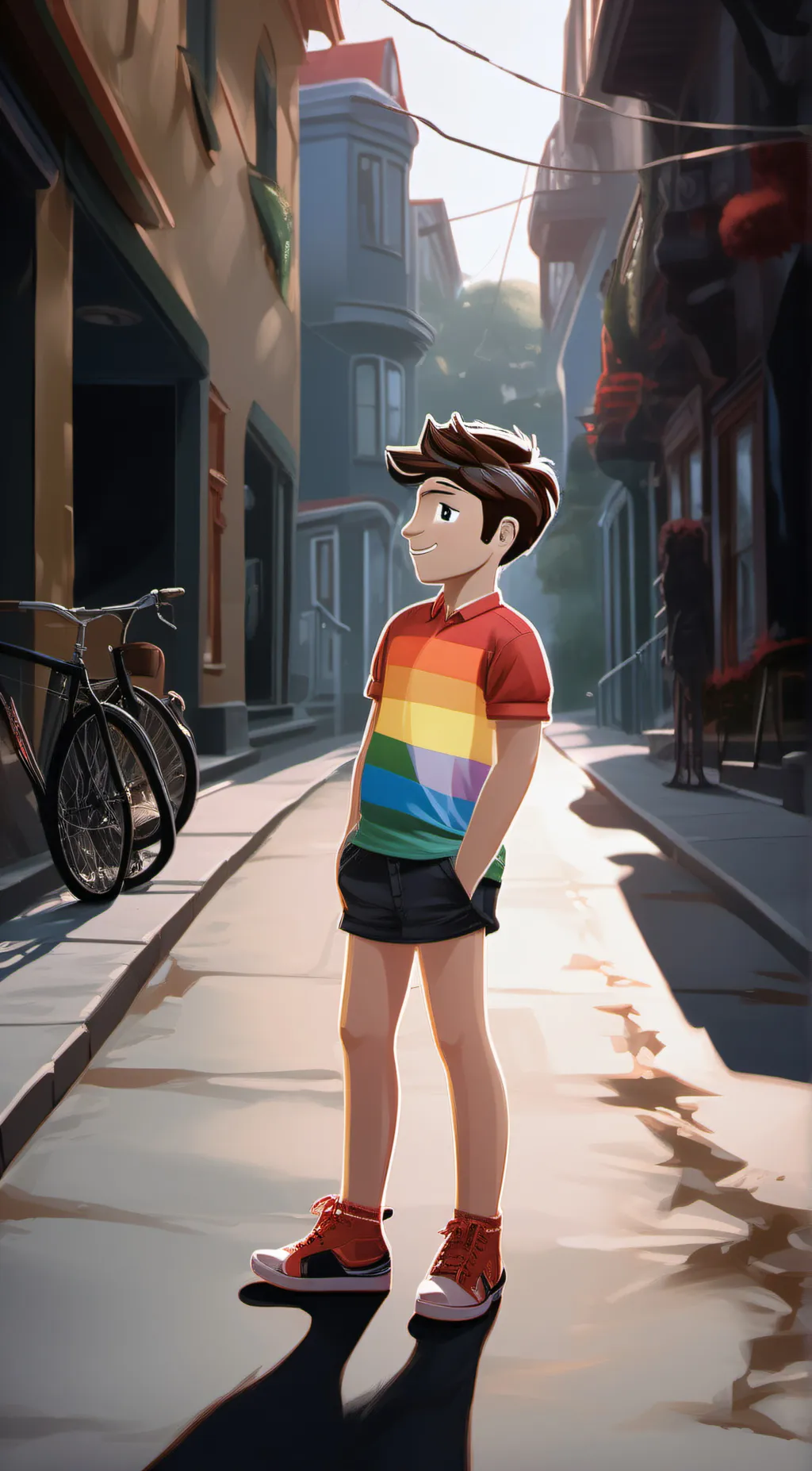 ai character: Gayboy background
