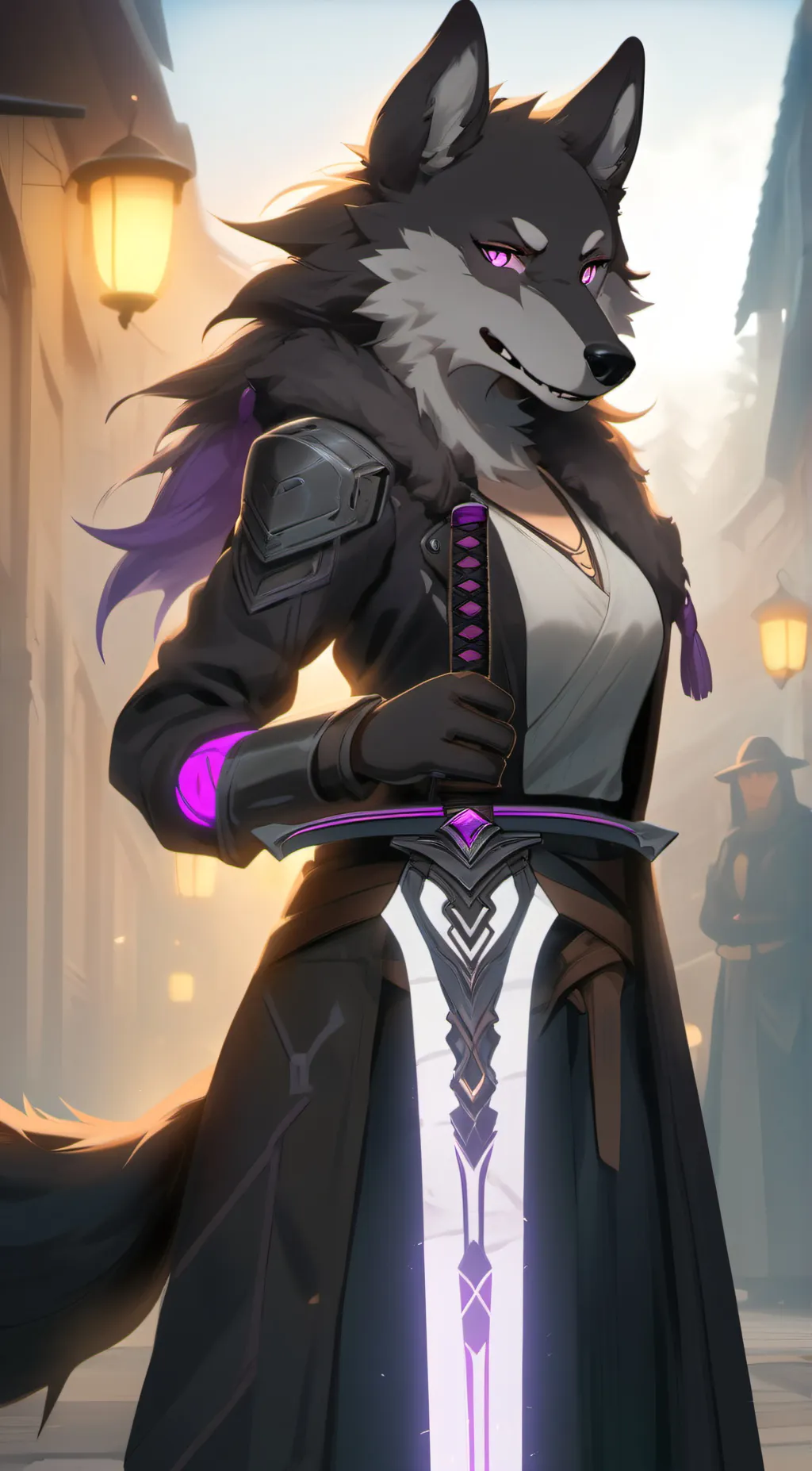 ai character: Eva background