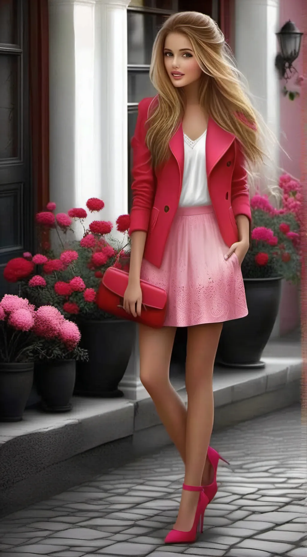 ai character: Rachel background