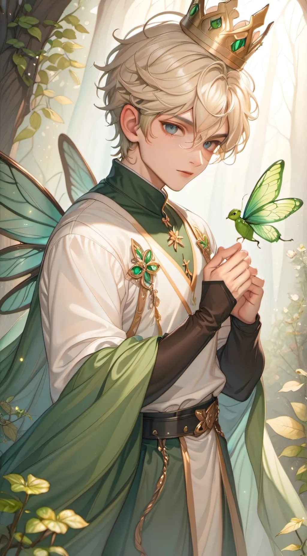 ai character: Casper Lauix background