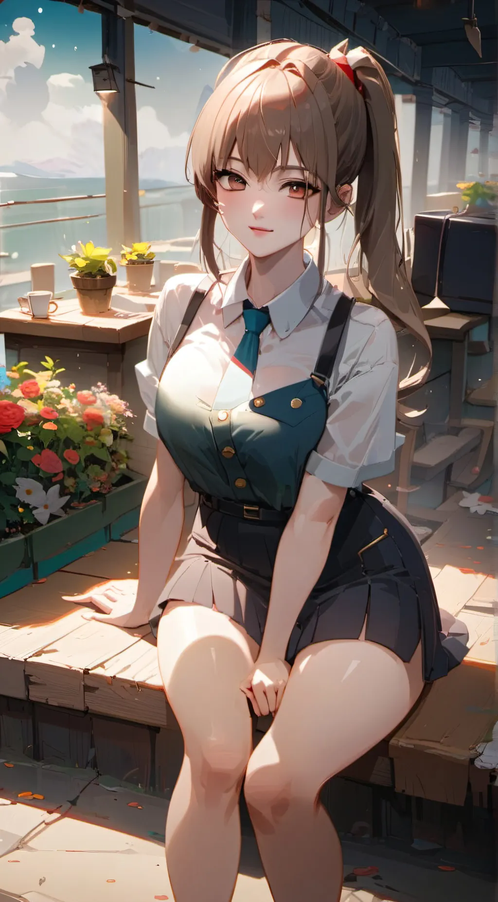 ai character: Ella background