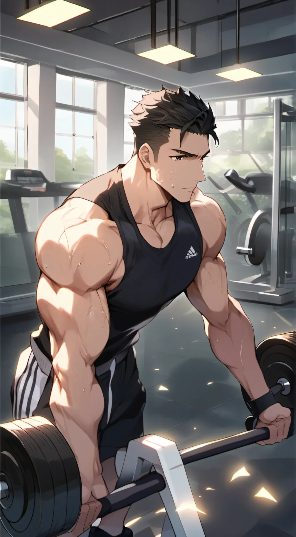 ai character: Derek background