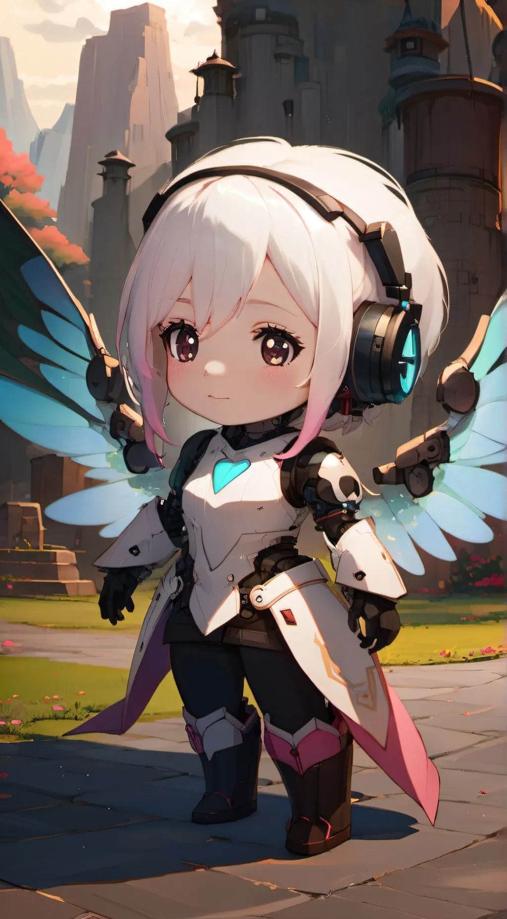 ai character: Mekacorno background