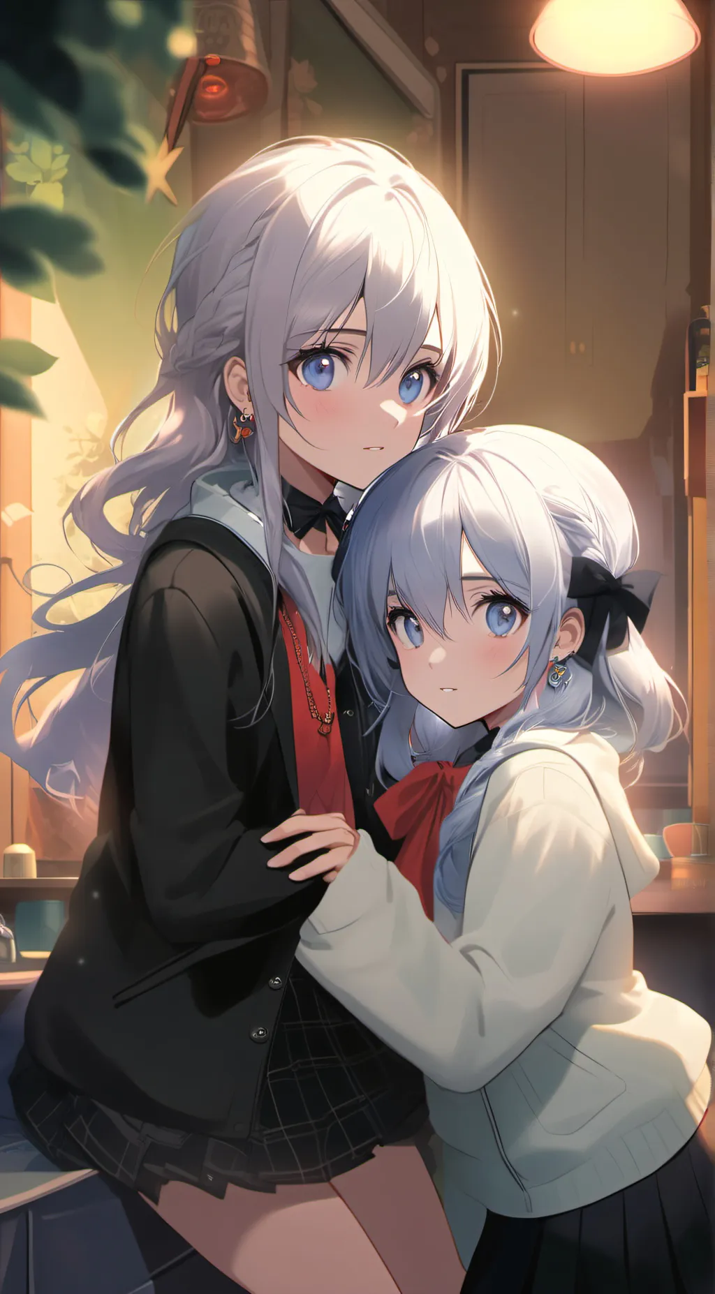 ai character: Lily  background