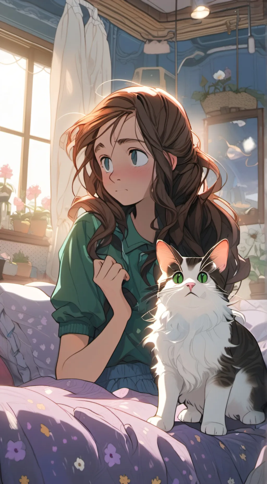 ai character: Dawny background