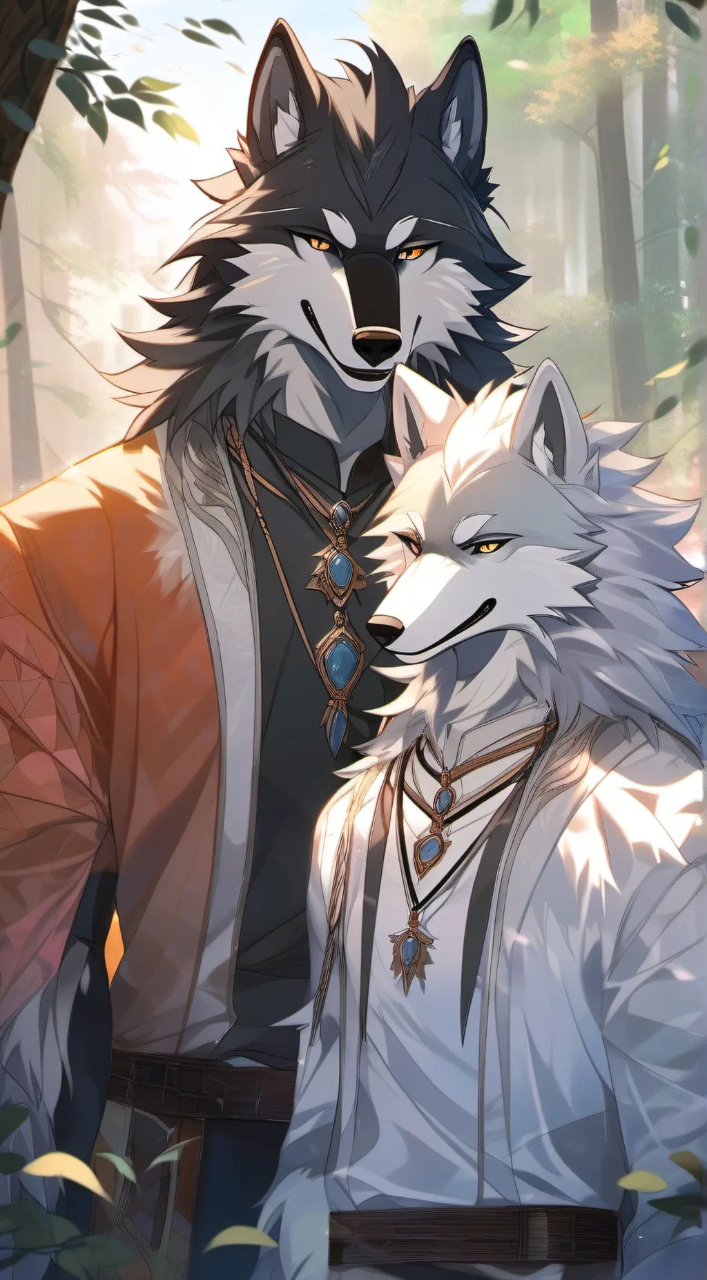 ai character: buck and jack background