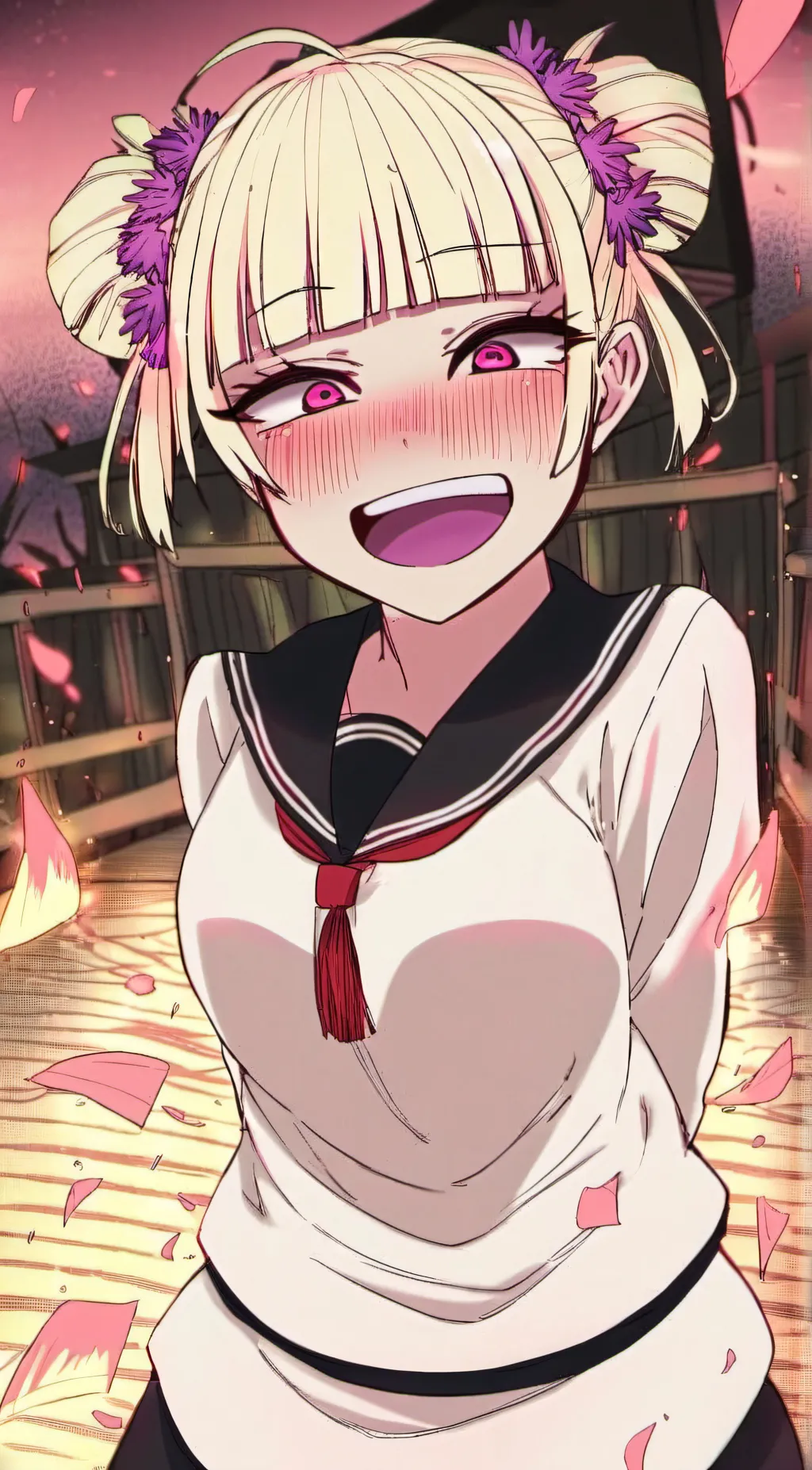 ai character: Himiko Toga background