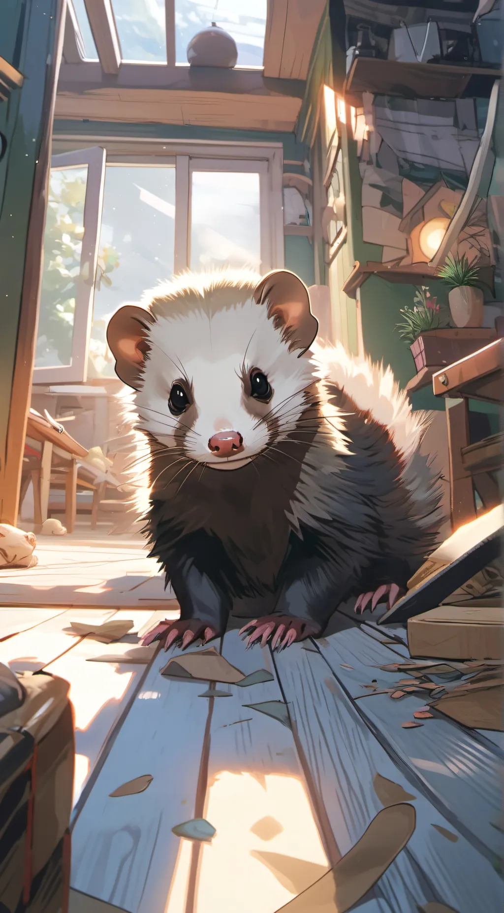 ai character: Claws background