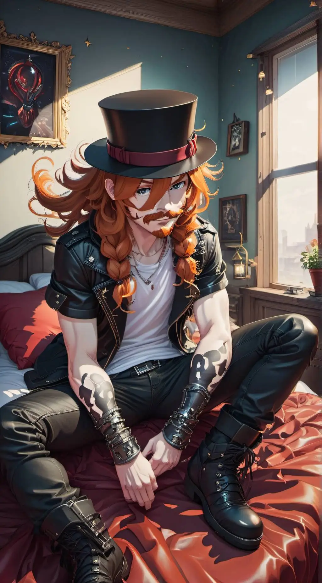 ai character: Right hand man  background