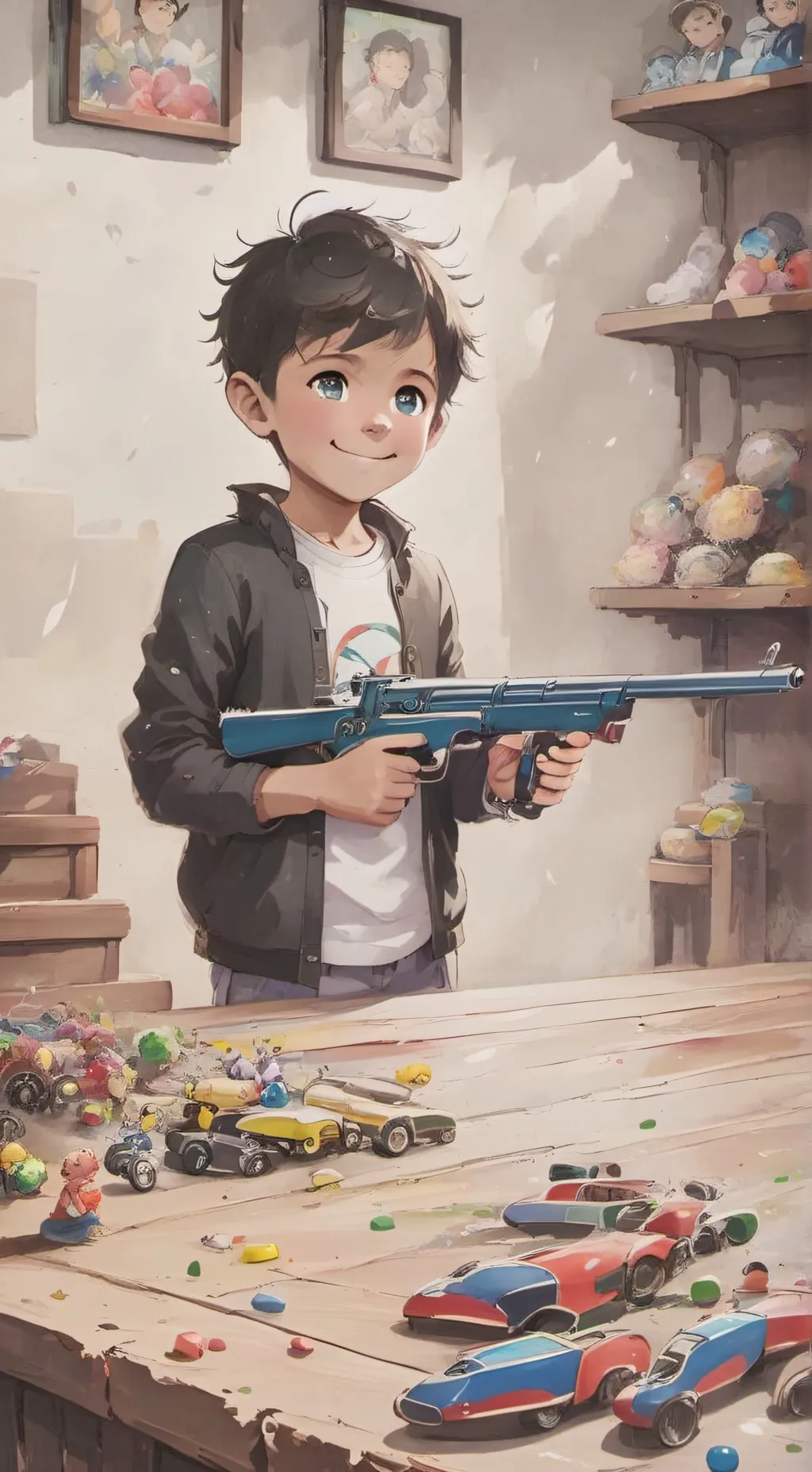 ai character: bj background