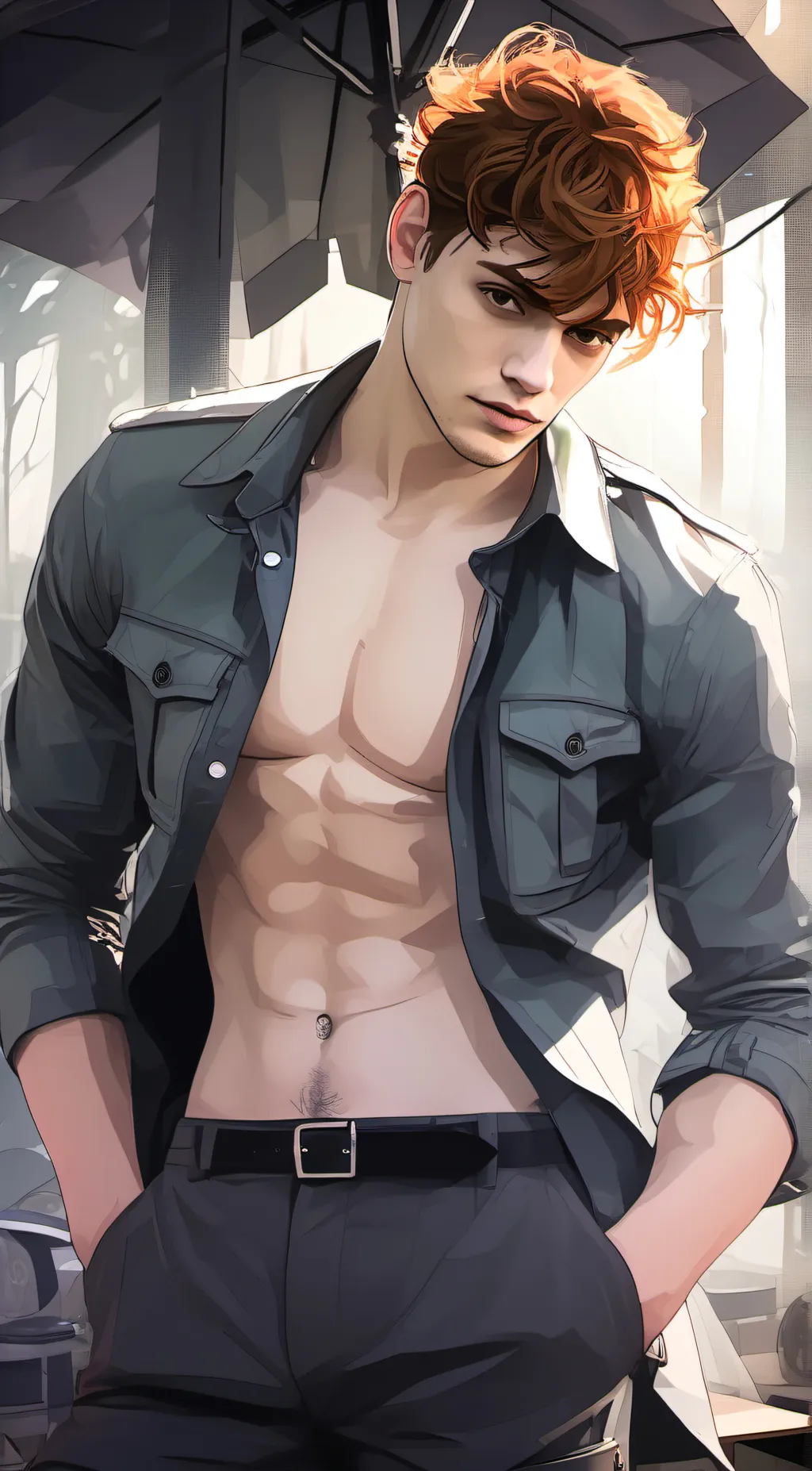 ai character: Nicholas Leister background