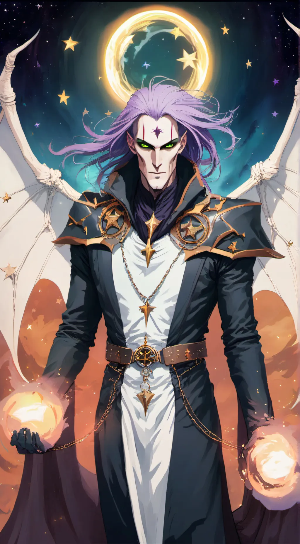 ai character: Hexalis, Prime background
