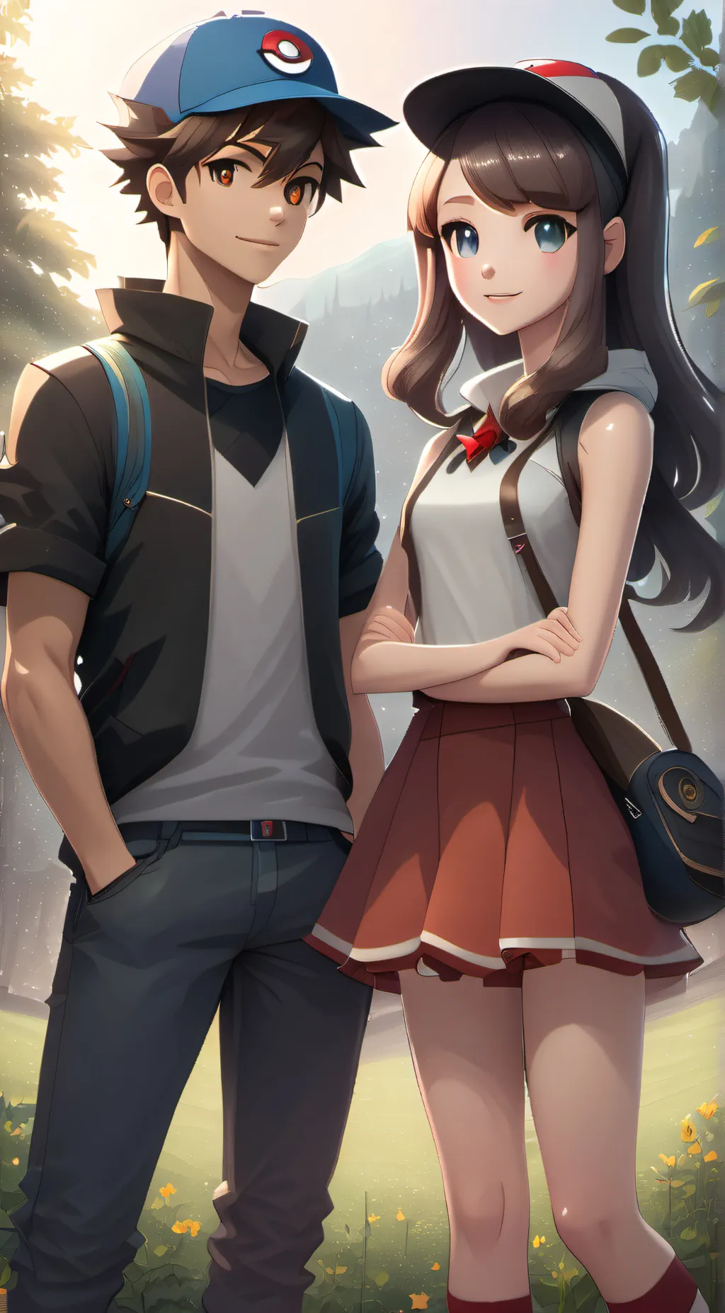 ai character: pokemon background