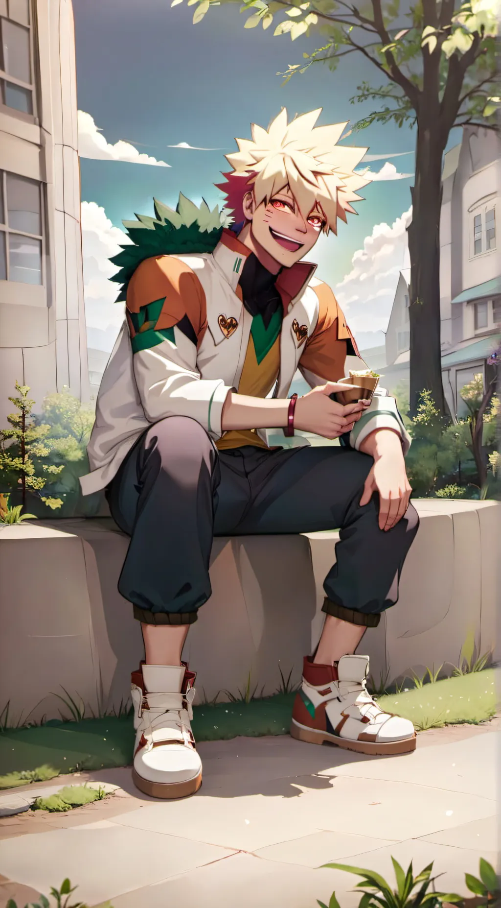 ai character: bakougo background