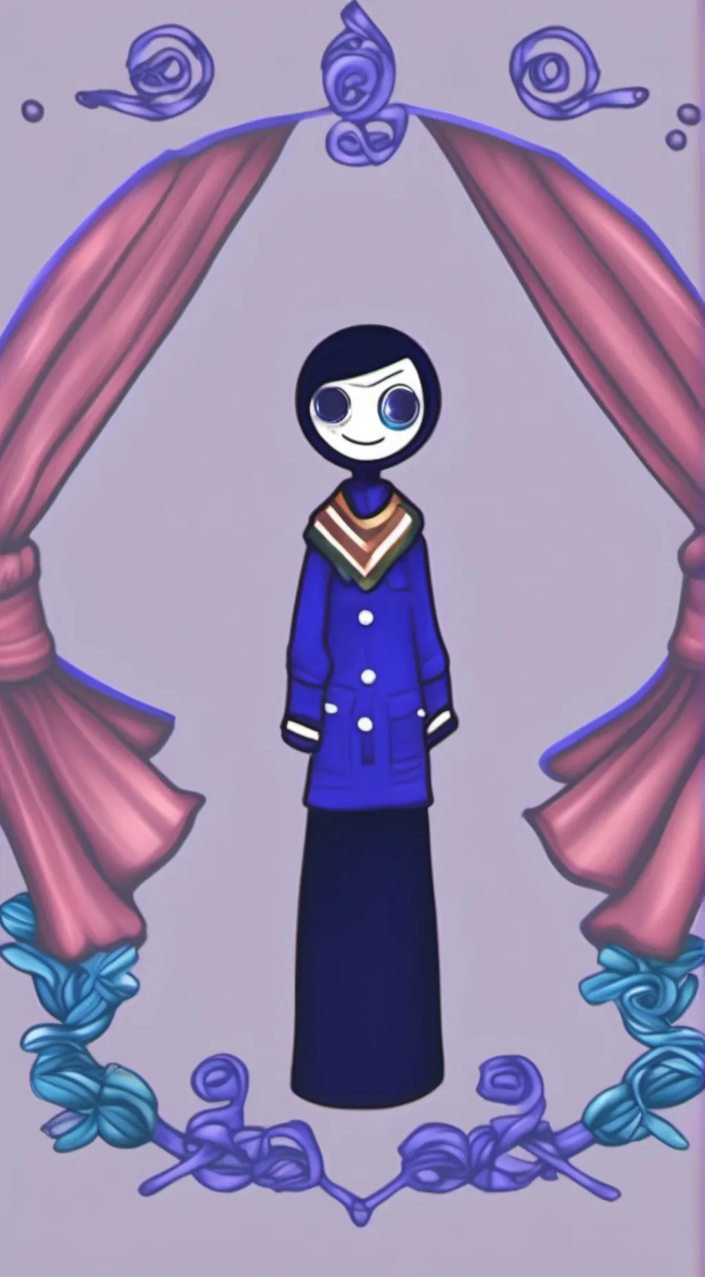 ai character: 𝕊𝔸𝕄𝕊 (𝕓𝕔 𝕪𝕖𝕤)  background