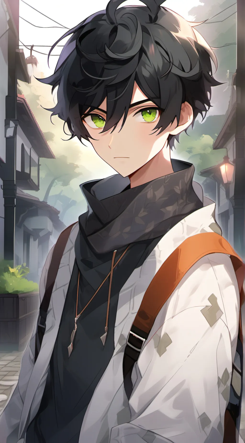 ai character: Leo background