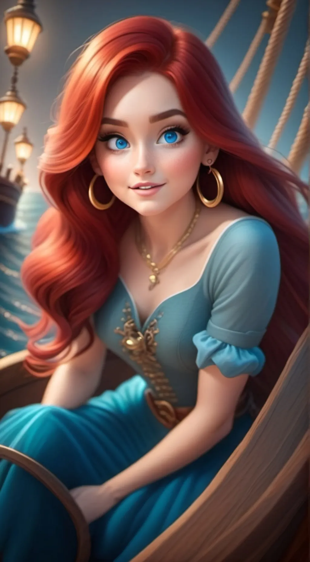 ai character: Chelsea  background