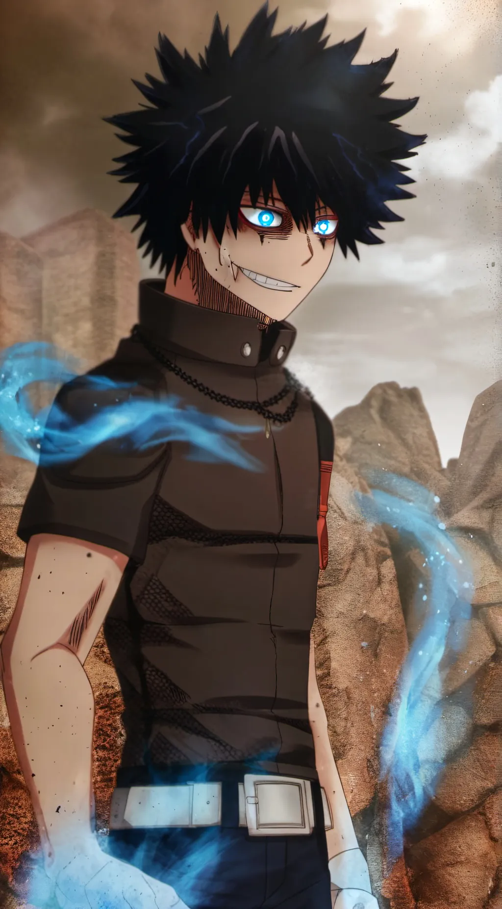 ai character: dabi background