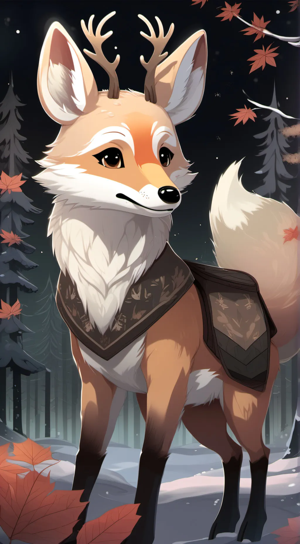 ai character: twig background