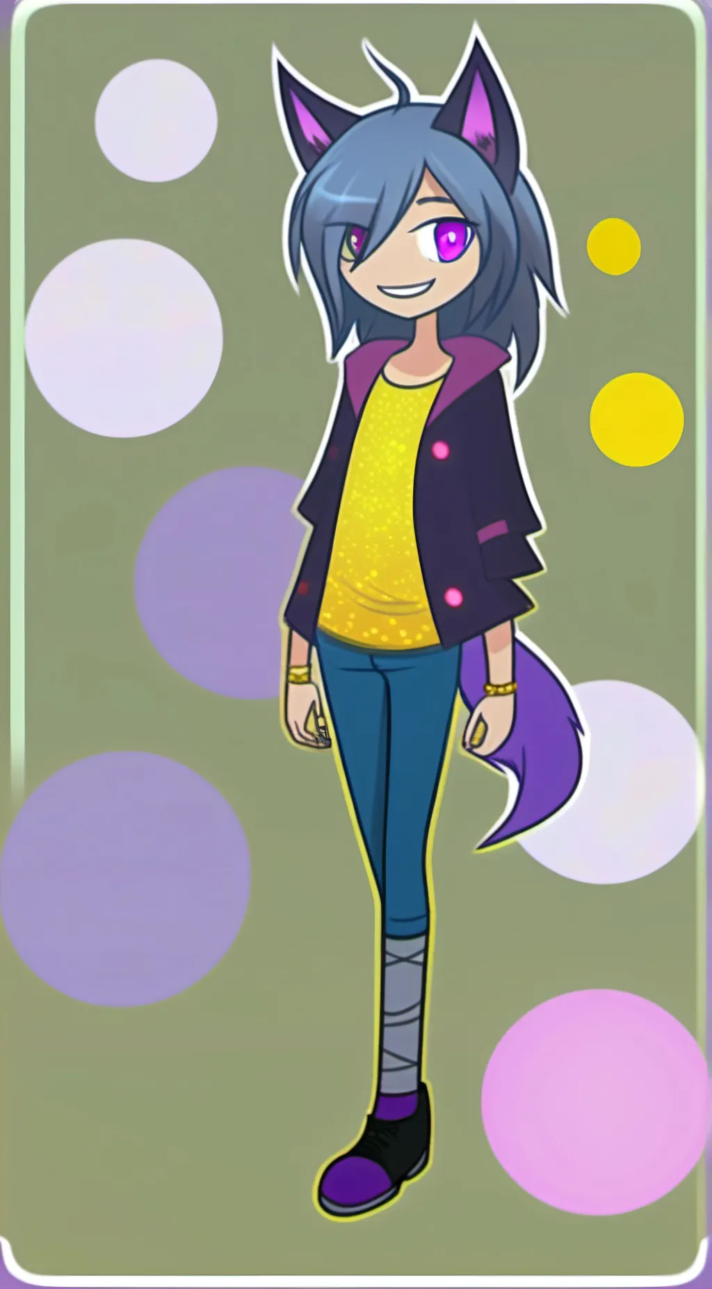 ai character: digital circus(me) background