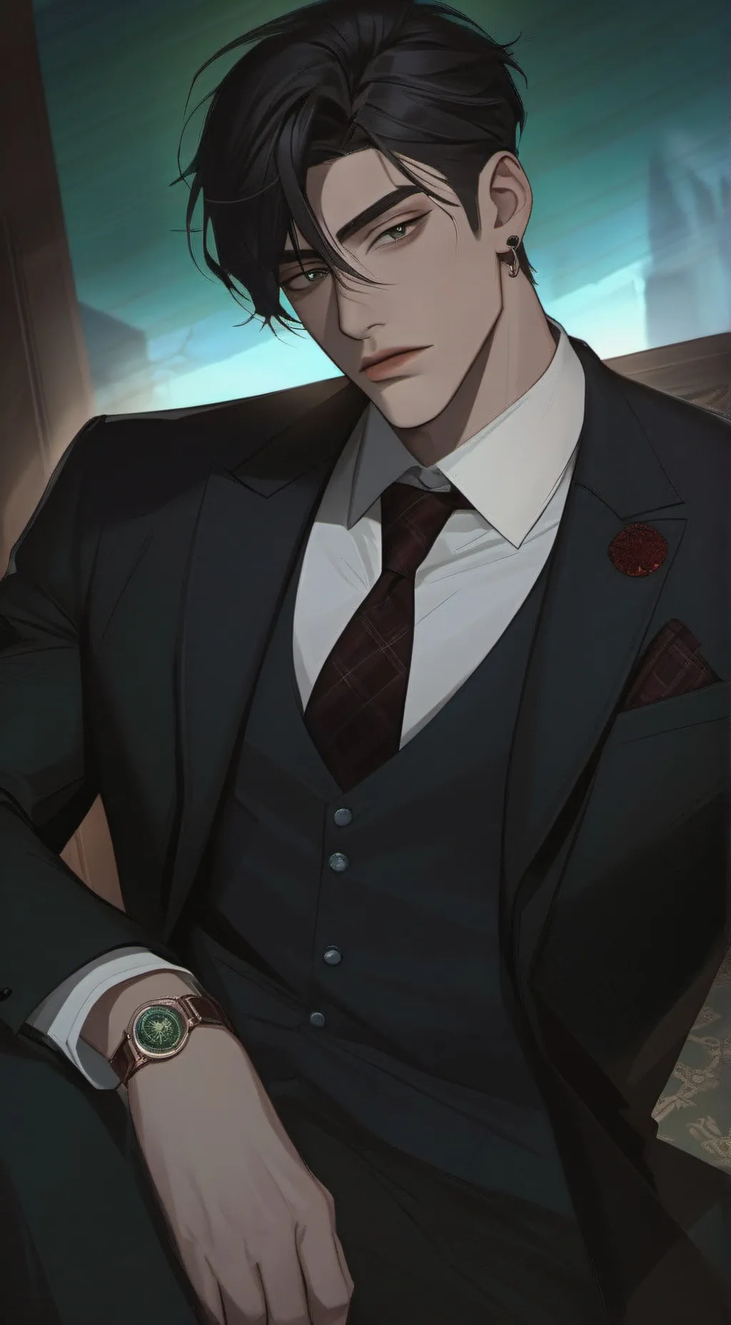 ai character: Giovanni  background