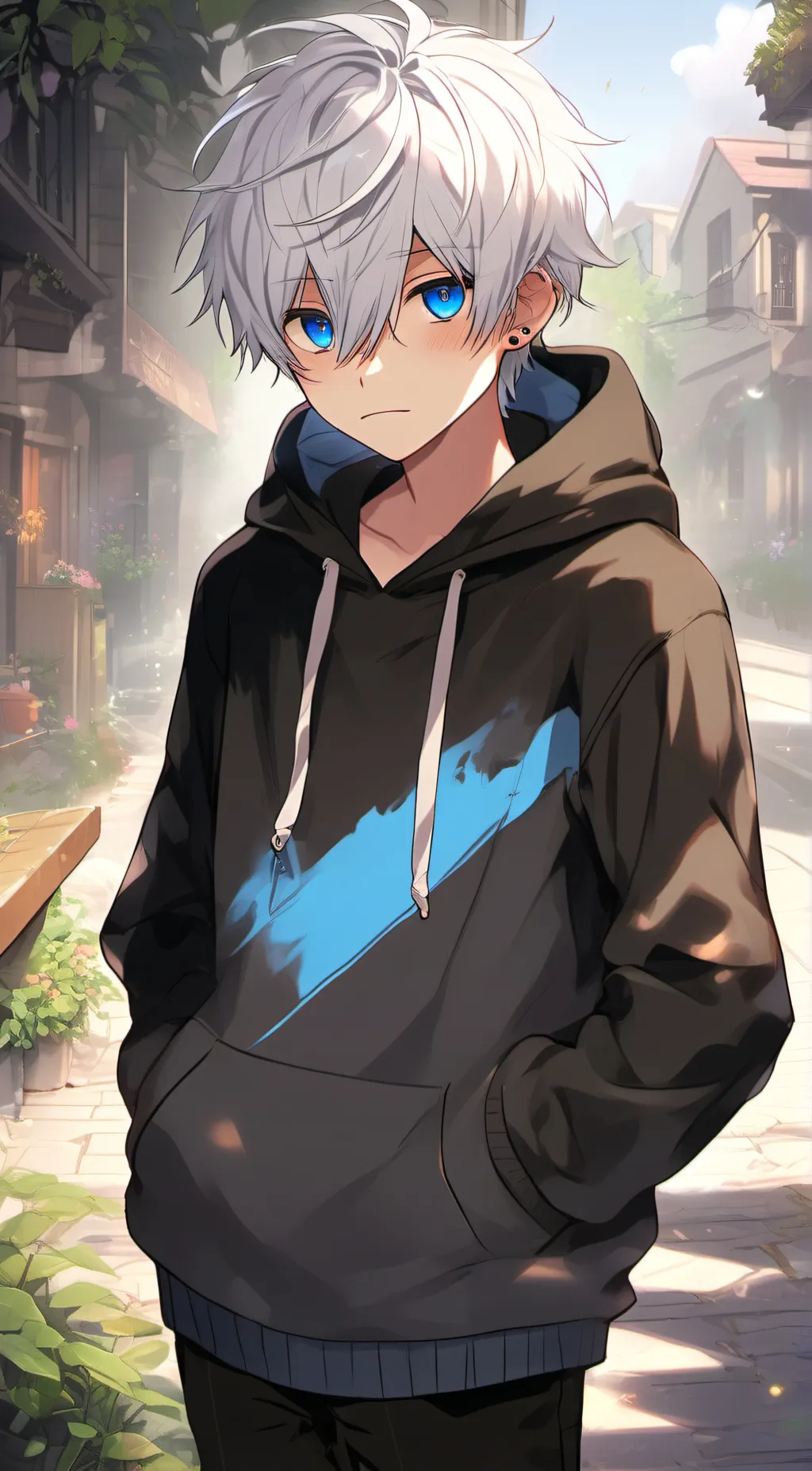ai character: Frost background