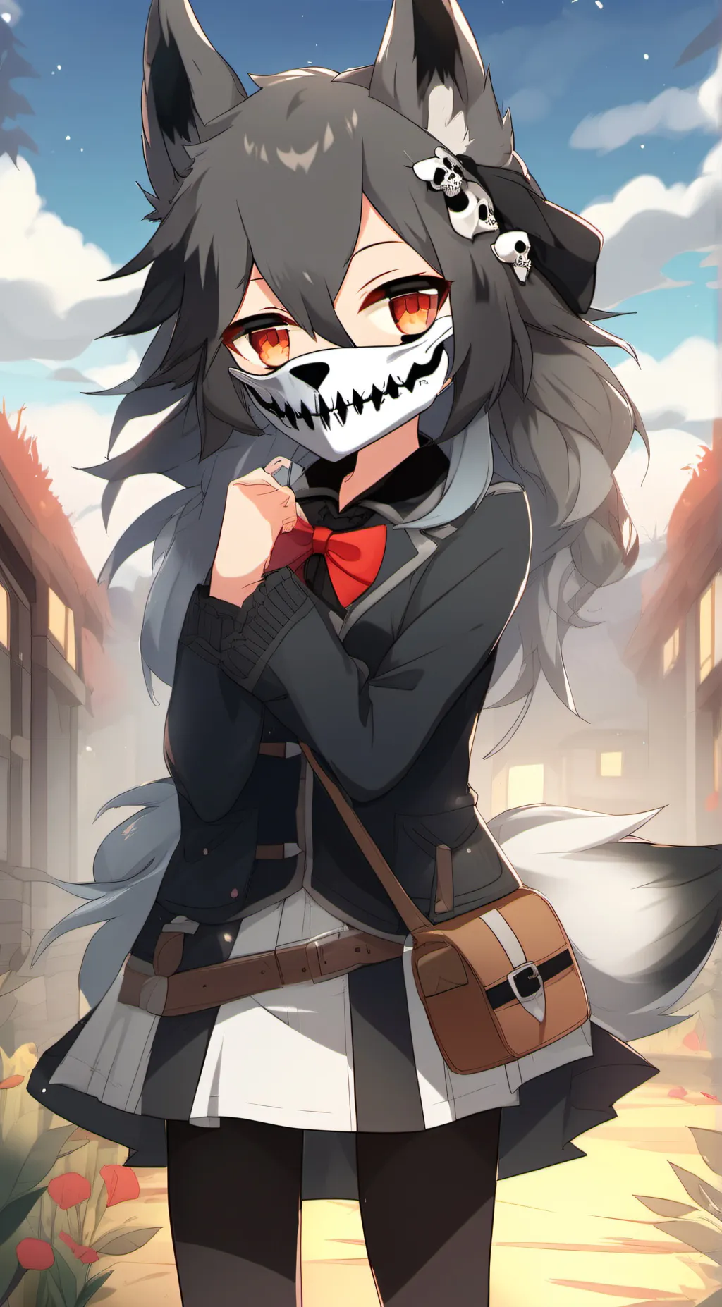 ai character: puro background