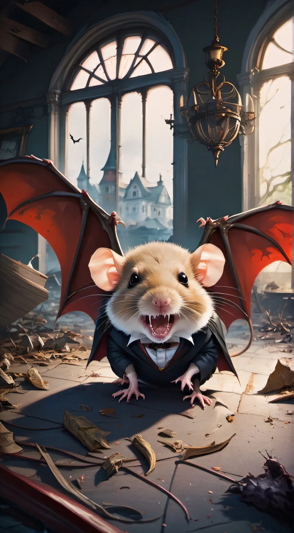 ai character: Vampire: Max background