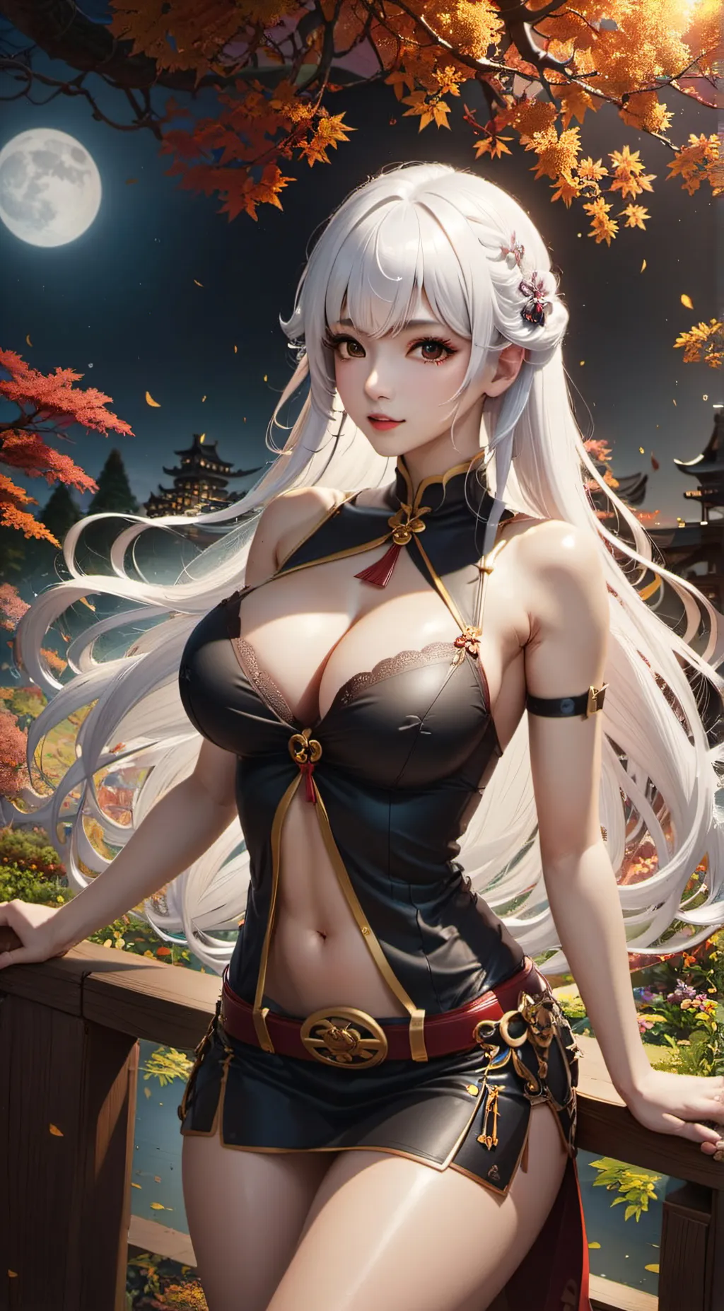 ai character: Mizuki background