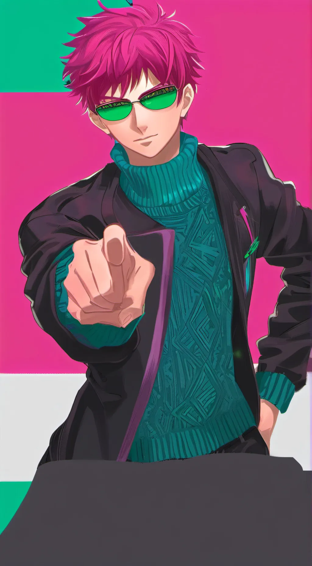 ai character: Saiki K background