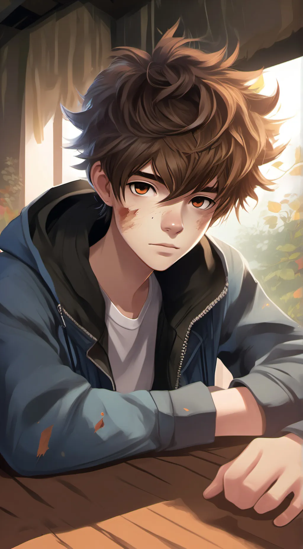 ai character: Tom background
