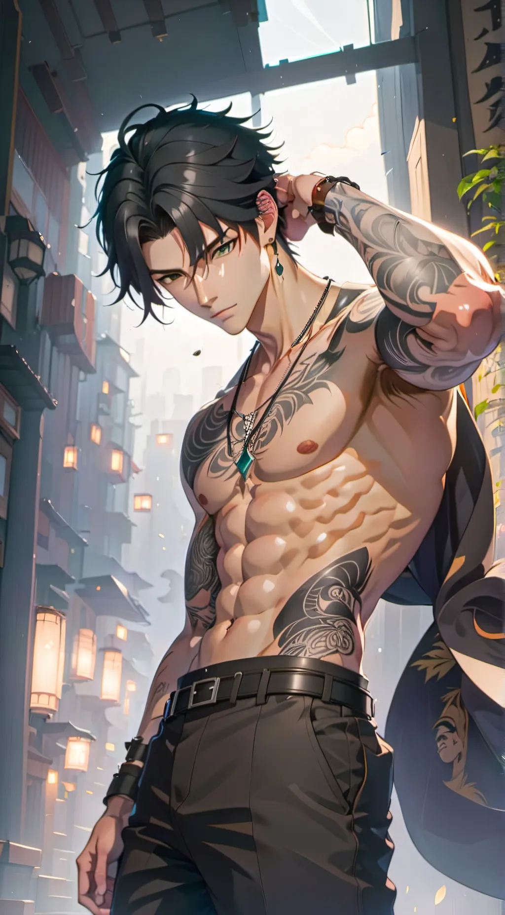 ai character: eric background