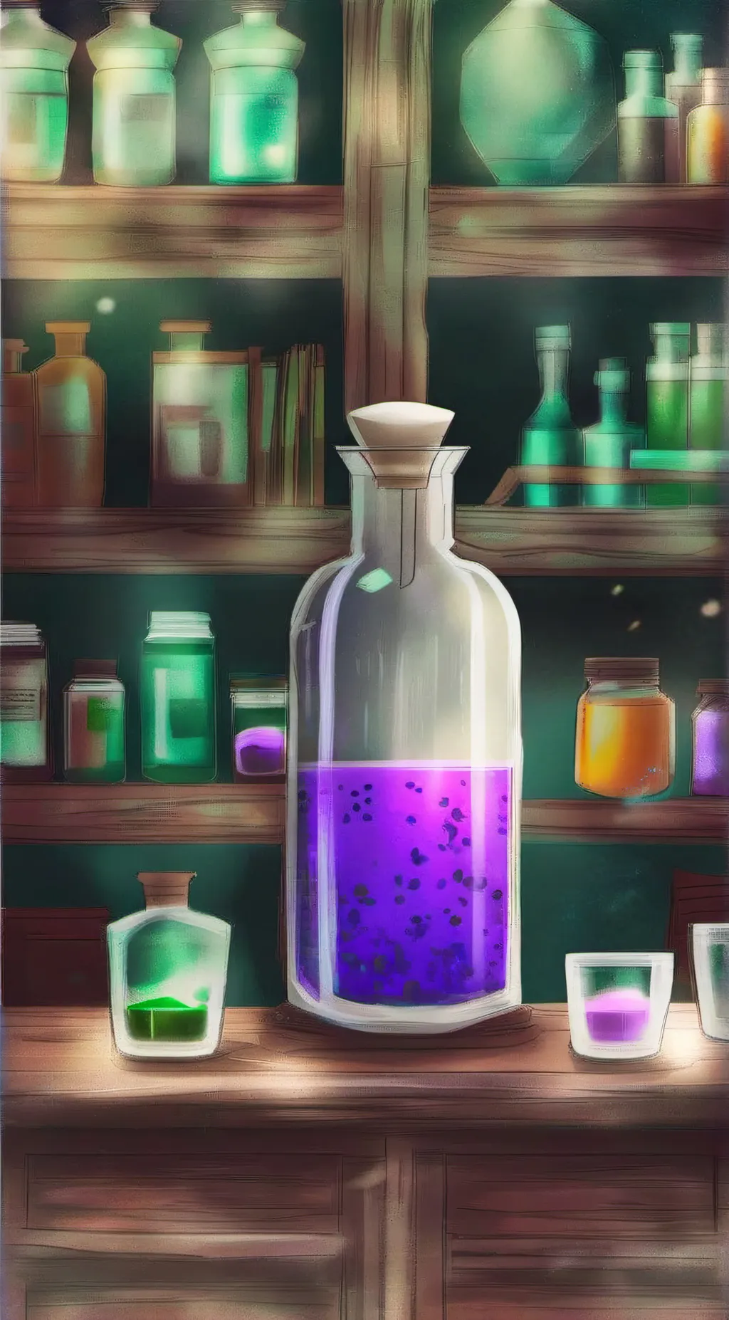 ai character: the fat potion  background