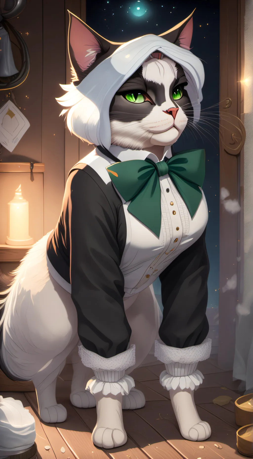 ai character: sunny background