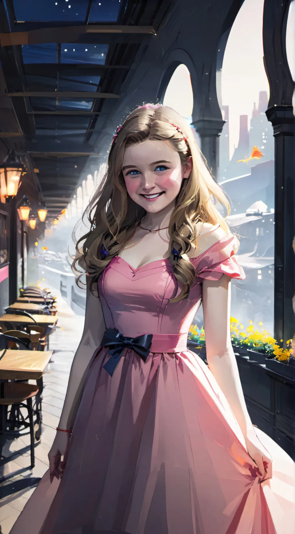 ai character: Lillyin  background