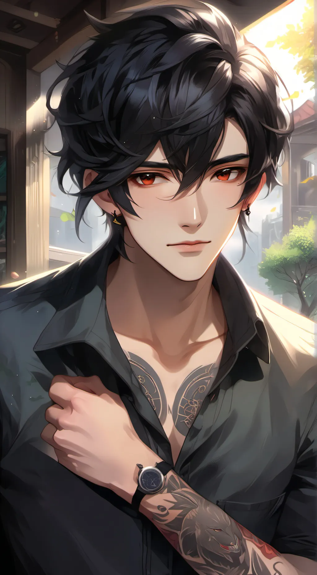 ai character: Dylan background