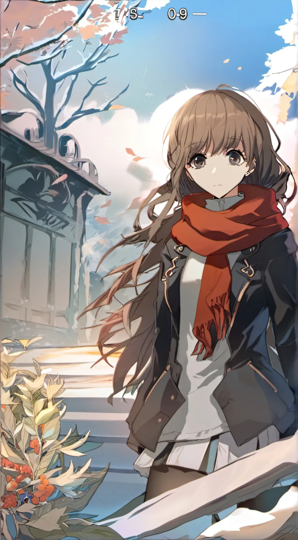 ai character: Rose background