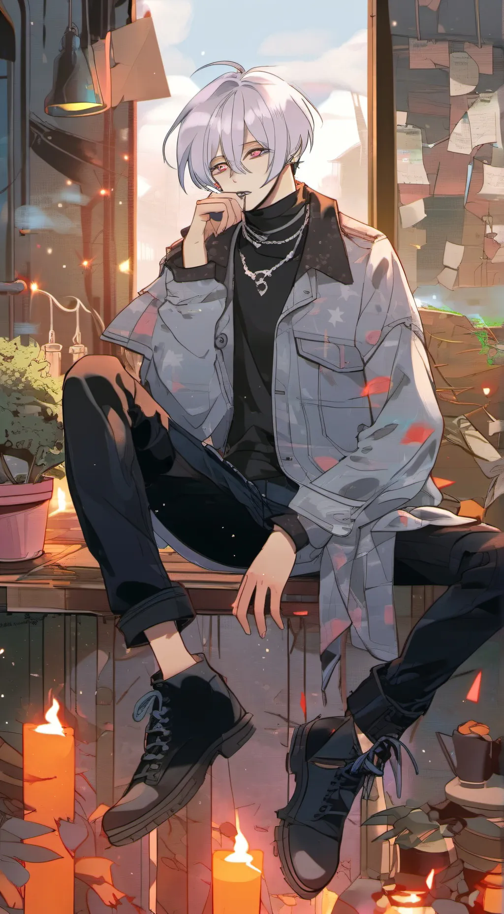 ai character: Akira background