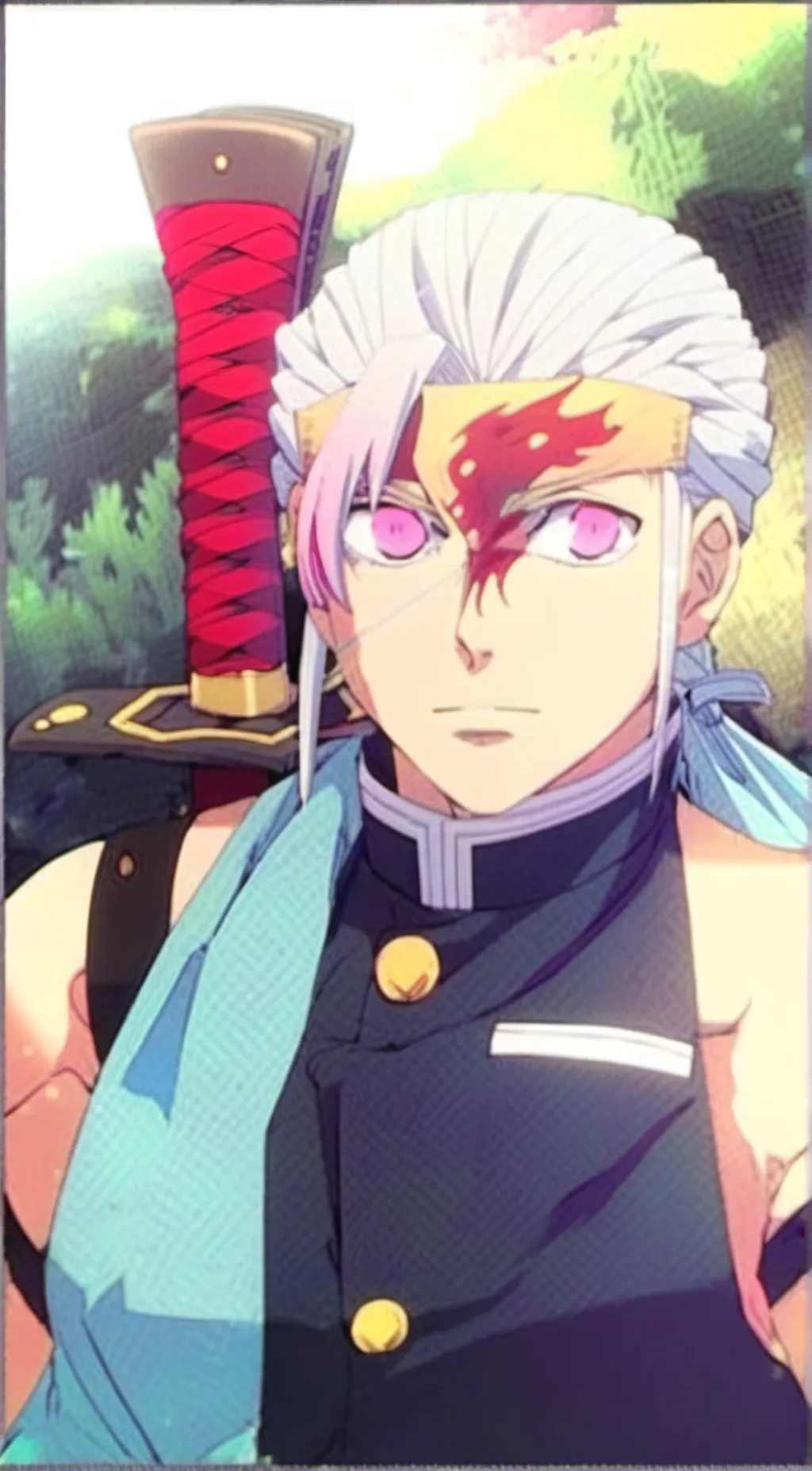 ai character: Tengen uzui background