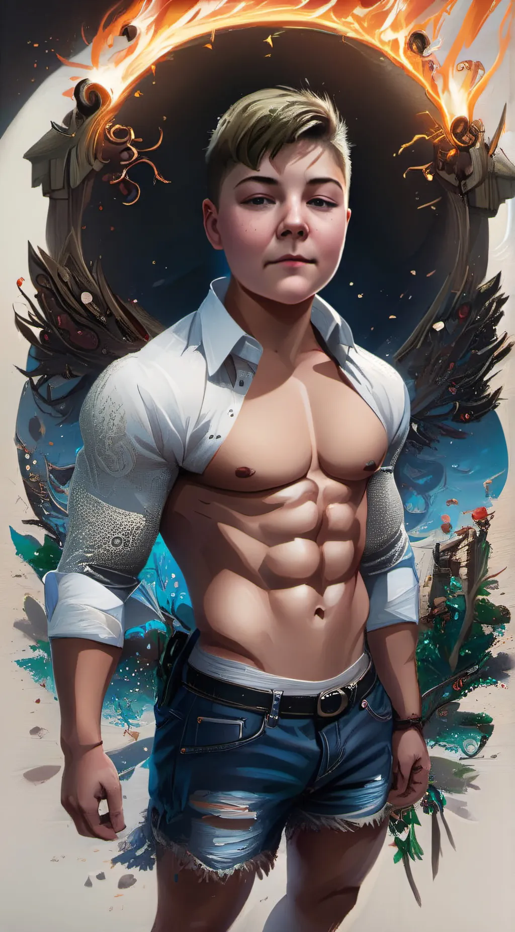 ai character: Jude background
