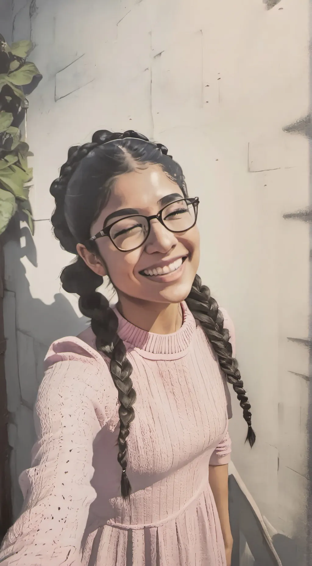 ai character: Sandra  background