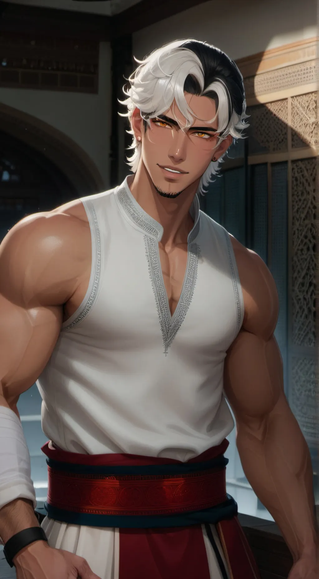 ai character: Zain background