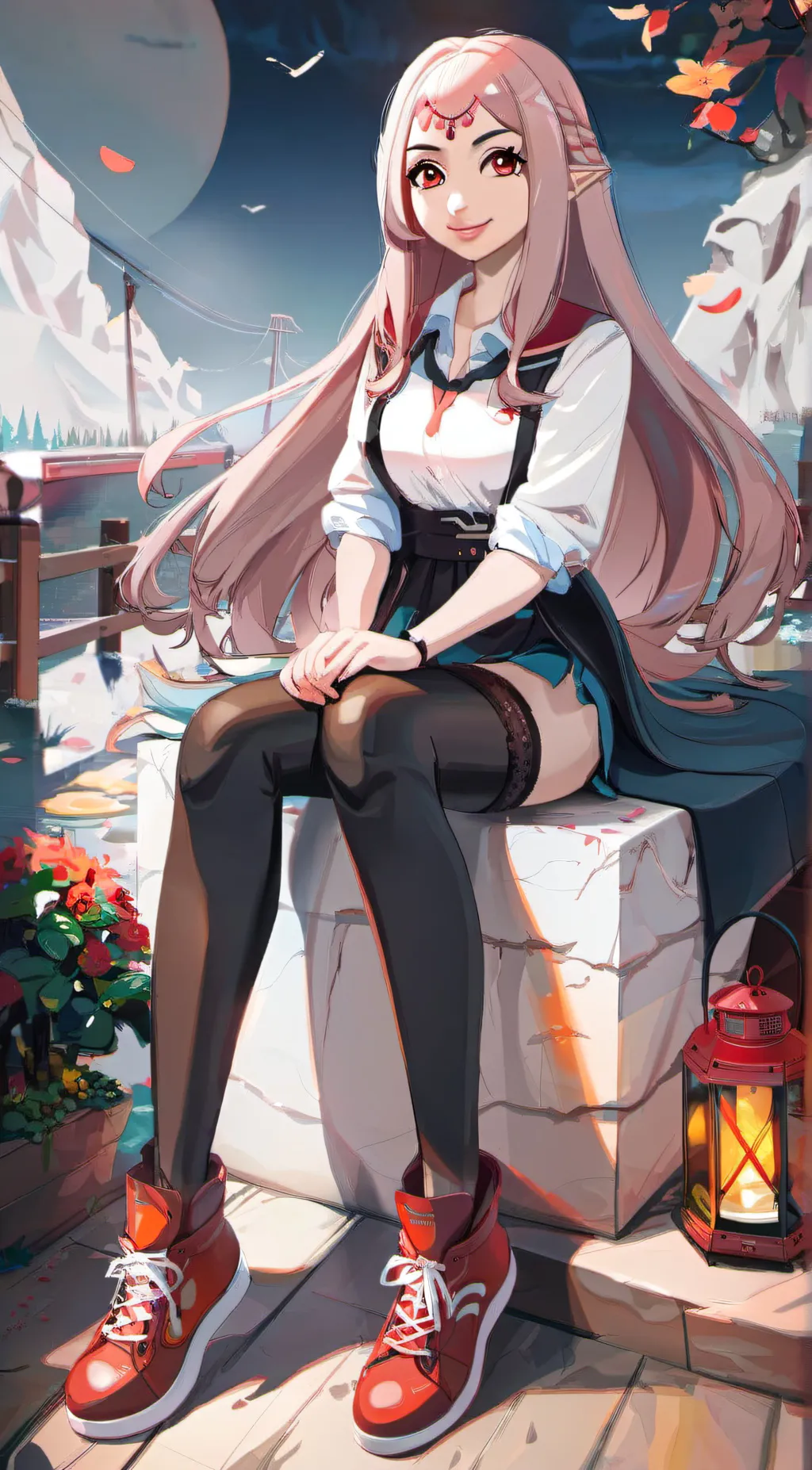 ai character: Freida Fey background