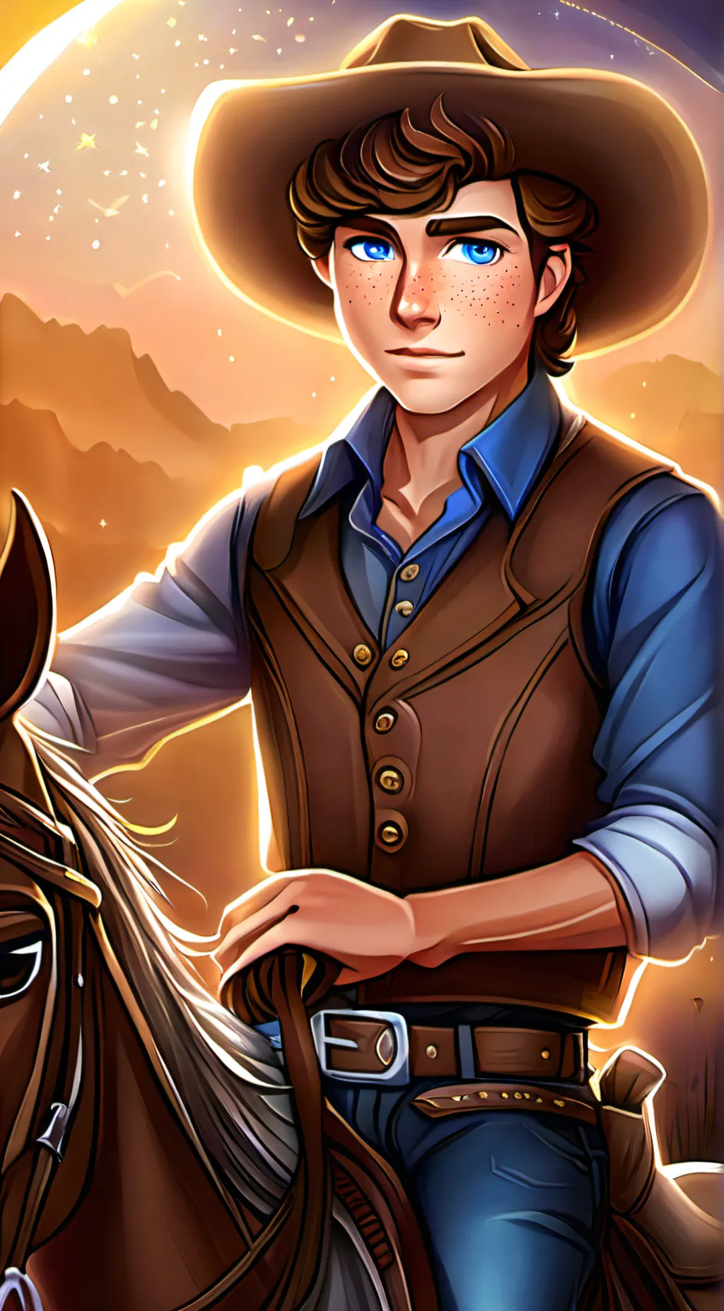 ai character: Zach background