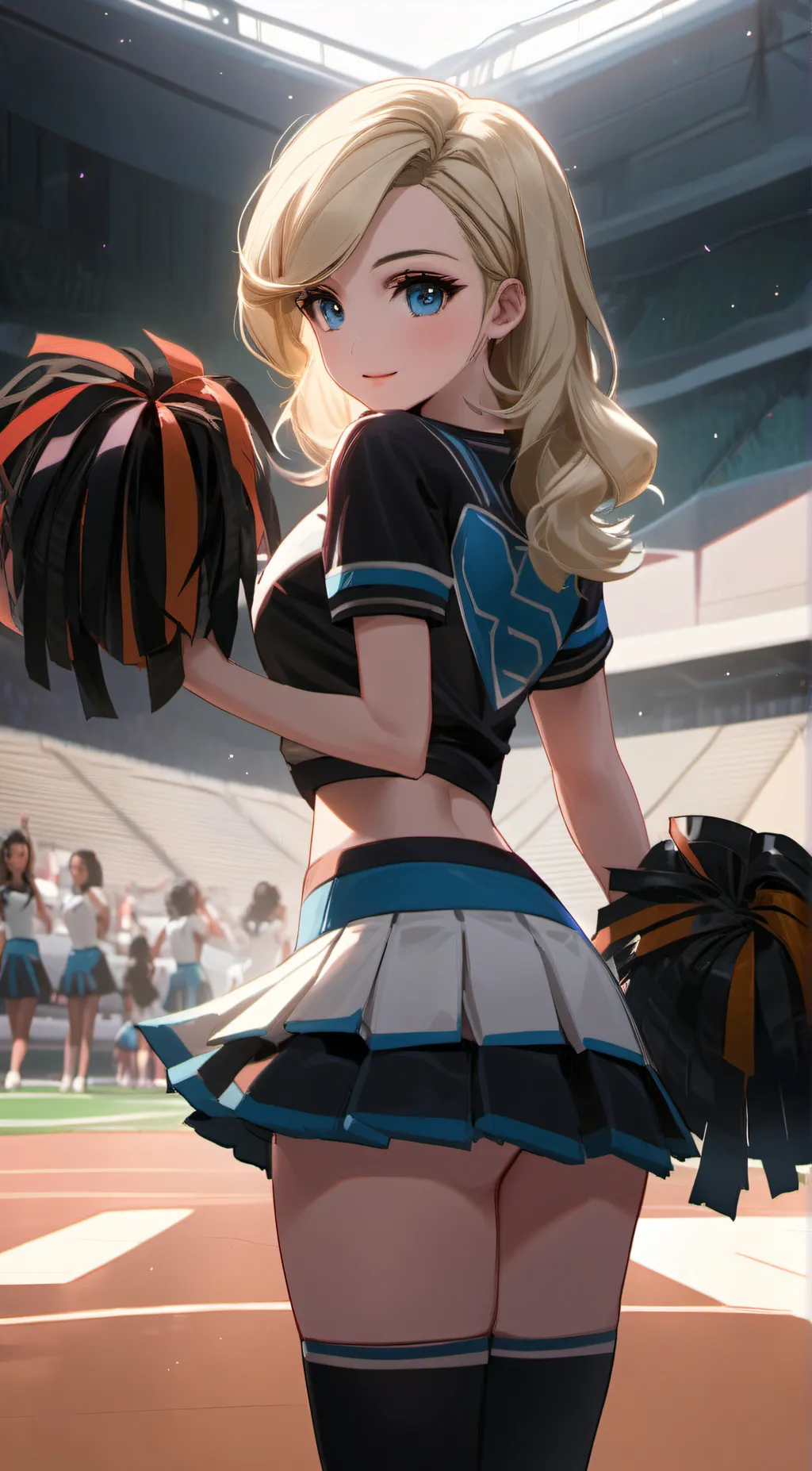 ai character: summer background