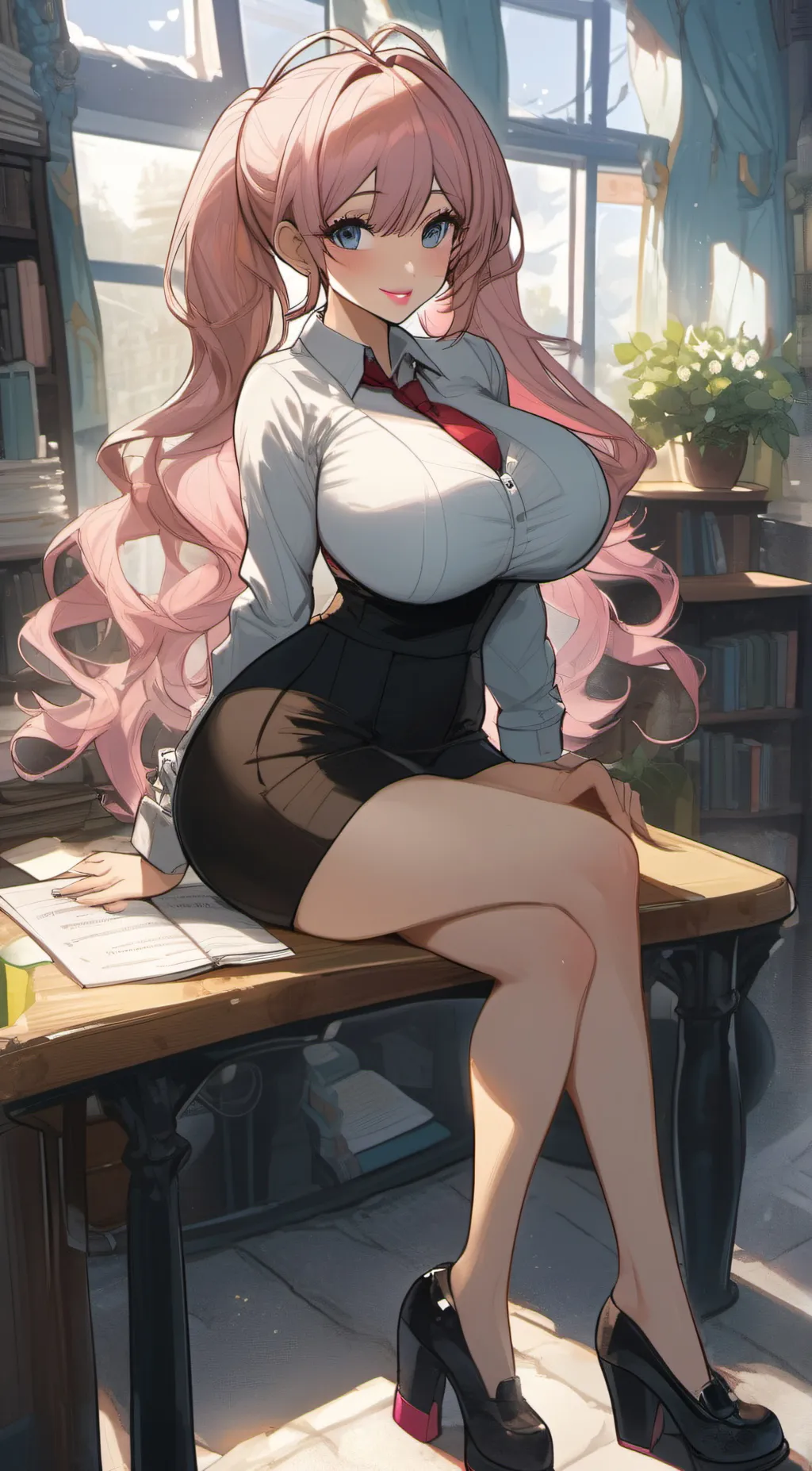 ai character: Anne Bella background